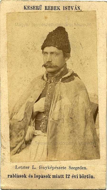 Egy magyar betyár a 19. század végéről